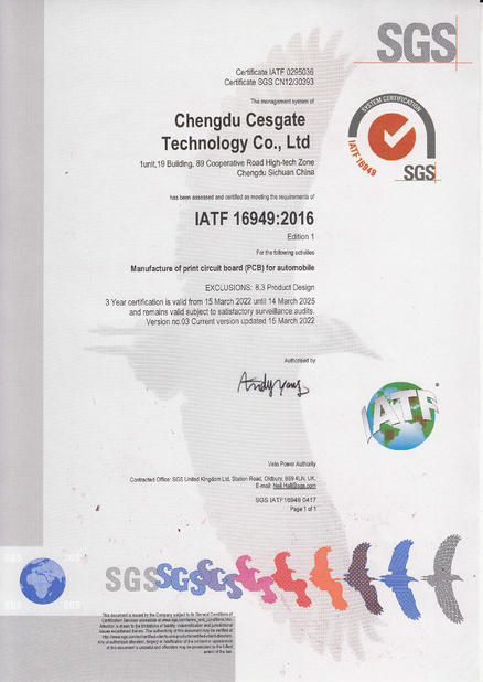 Chengdu Cesgate Technology Co., Ltd